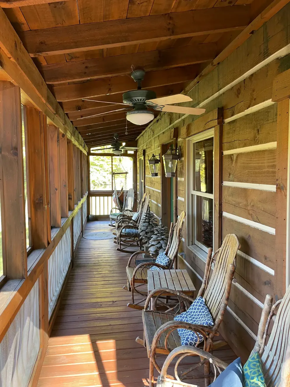 screened front porch