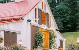 Connor and Eleanor The Barn with Flowers